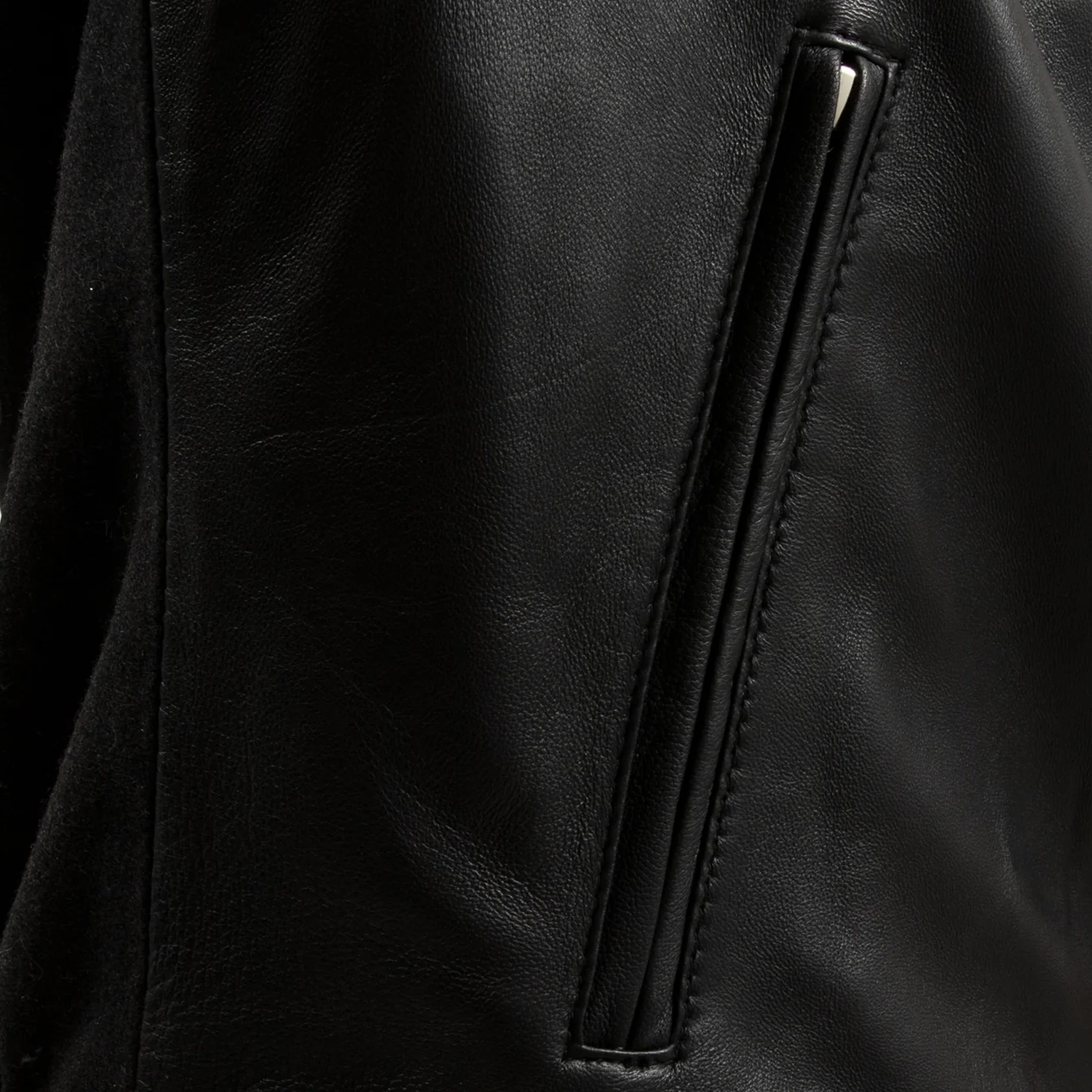Andre Mens Varsity Leather Jacket - Image 5
