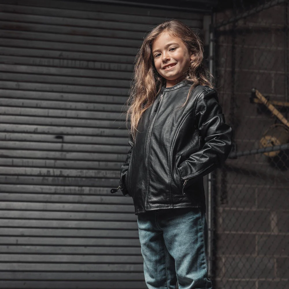 Bambino - Kid's Leather Jacket - Image 6
