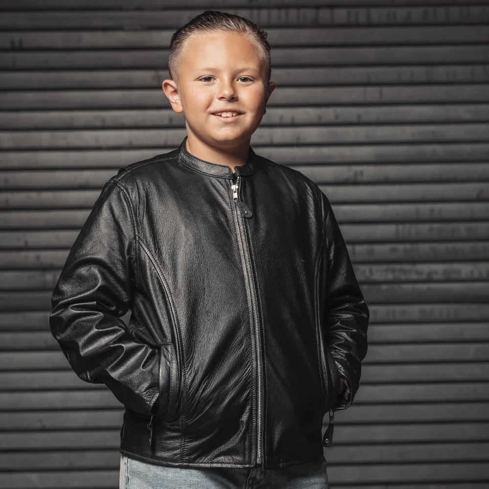 Bambino - Kid's Leather Jacket - Image 7