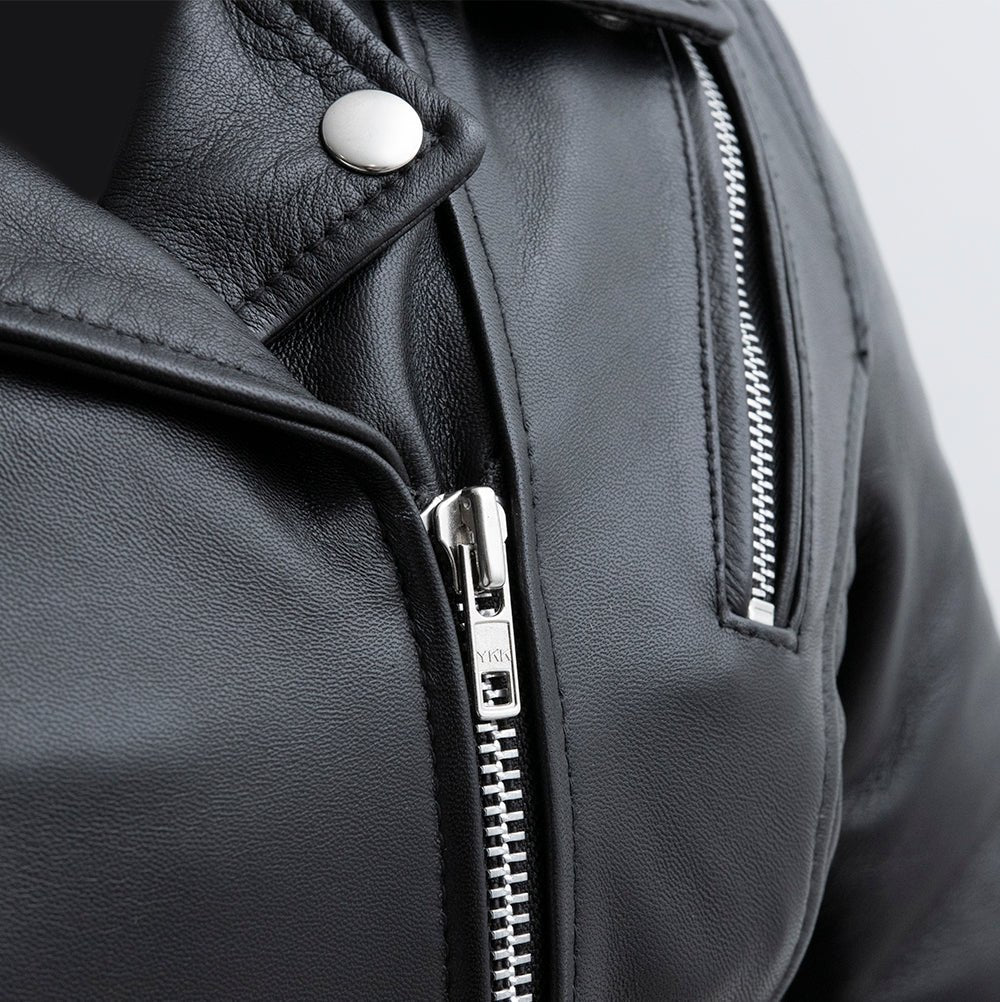 Bloom - Women's Motorcycle Leather Jacket - Image 4