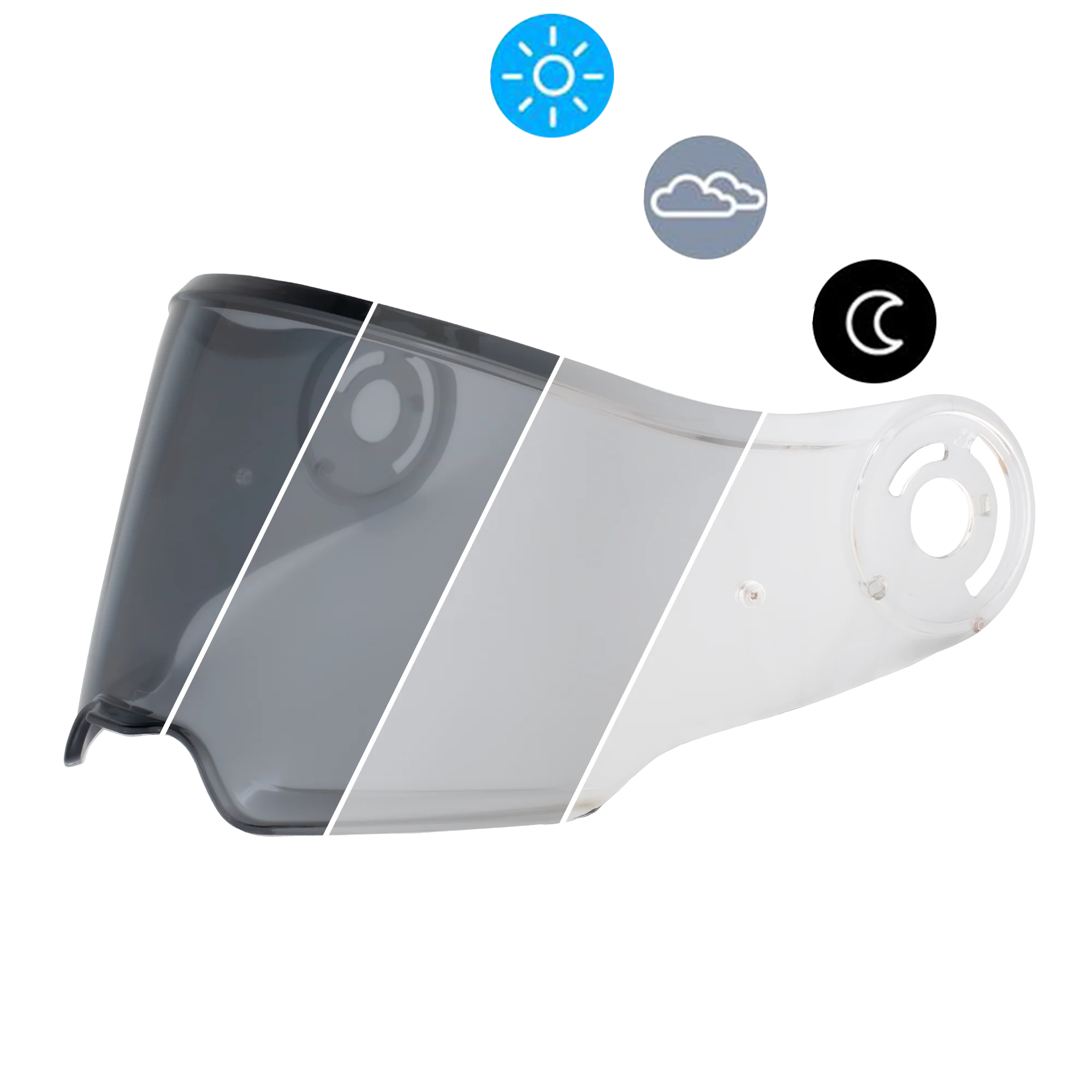 C6 Shield Outer- Photochromic Smoke