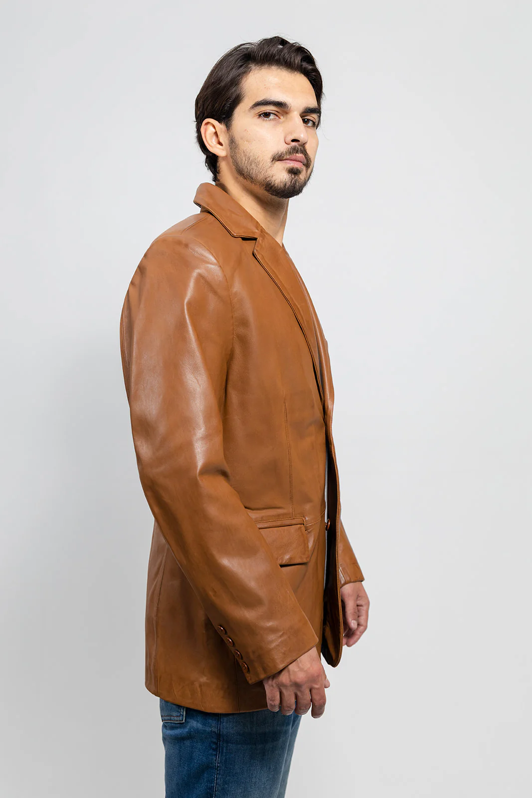 Esquire Mens Leather Jacket - Image 11