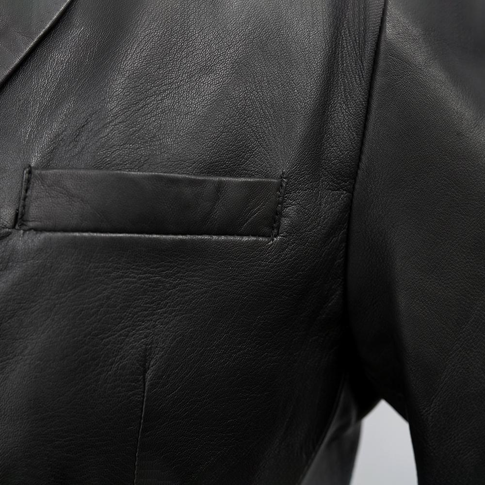 Esquire Mens Leather Jacket - Image 4
