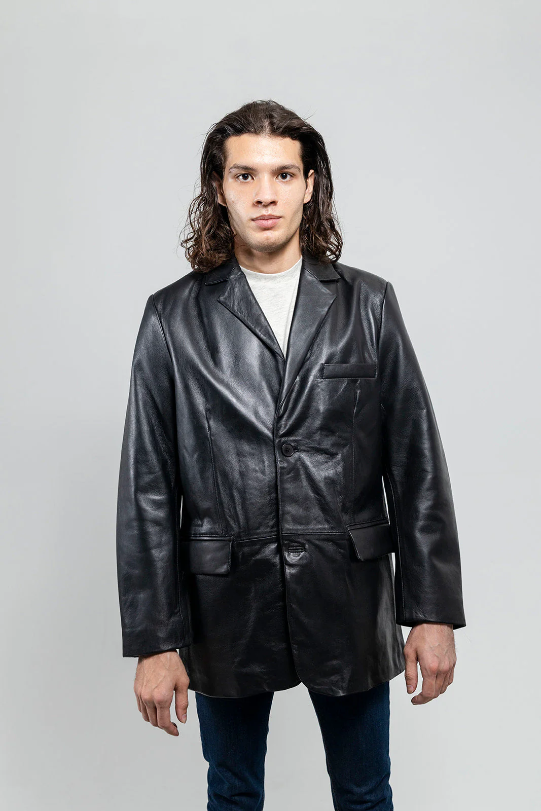 Esquire Mens Leather Jacket - Image 6