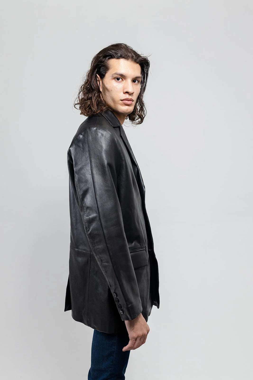 Esquire Mens Leather Jacket - Image 7