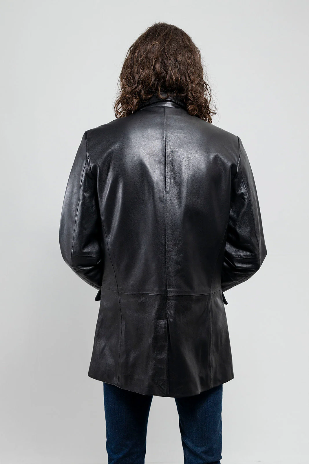 Esquire Mens Leather Jacket - Image 8