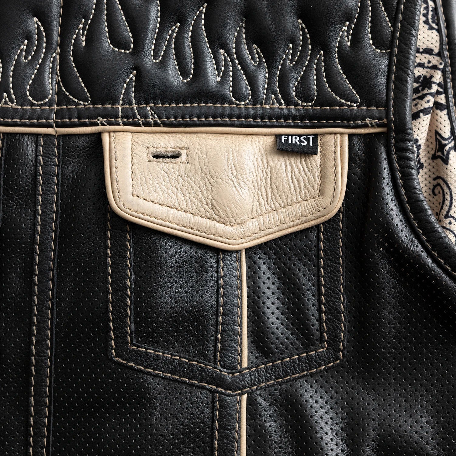 Inferno Rogue Men's Leather Vest (Limited Edition) - Image 9