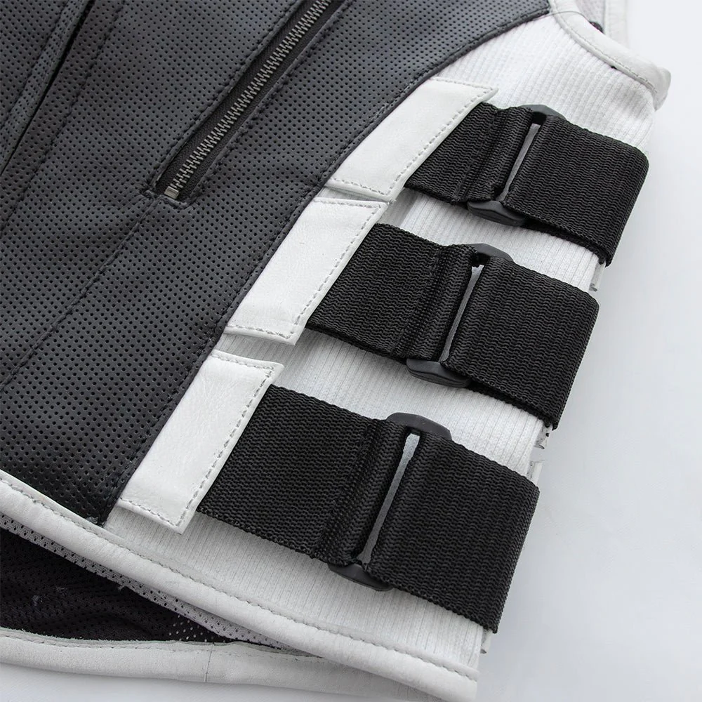 Jailbreak - Men's Swat Style Motorcycle Leather Vest - Image 5