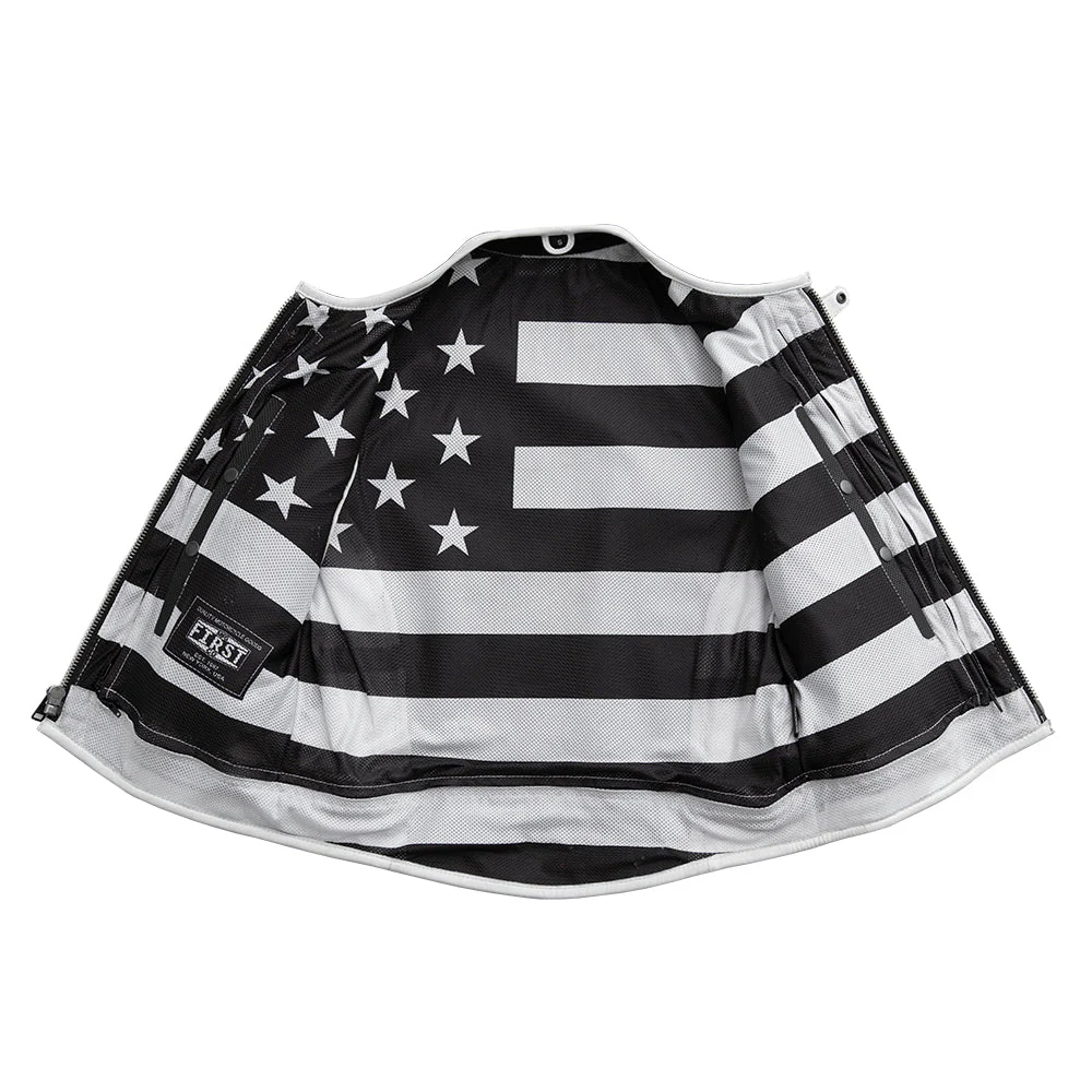 Jailbreak - Men's Swat Style Motorcycle Leather Vest - Image 6