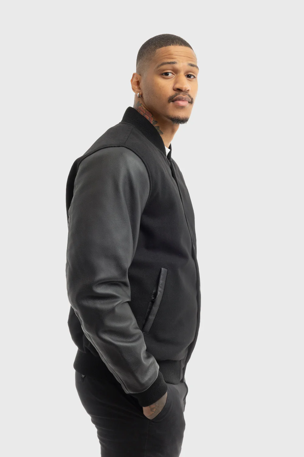Jude Men's Varsity Jacket - Image 12