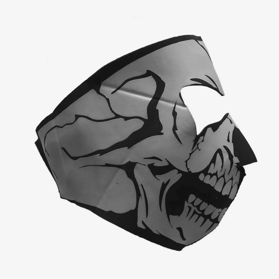 Neoprene Full Face Skull Riding Mask - Image 10