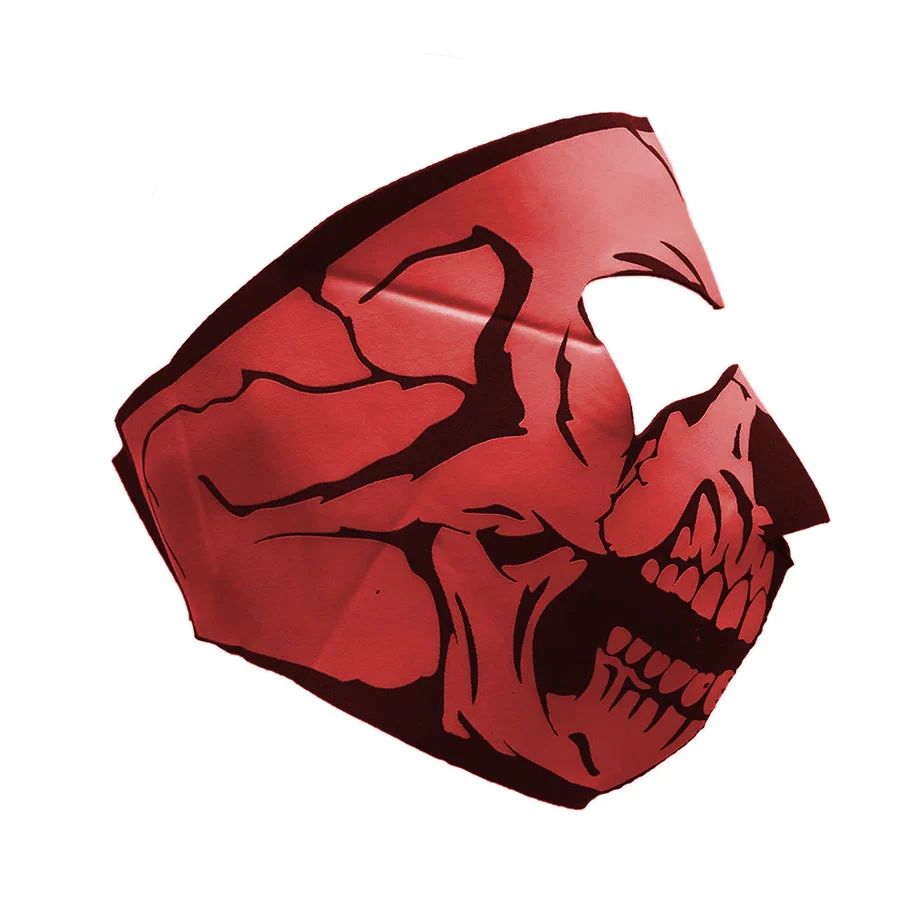 Neoprene Full Face Skull Riding Mask - Image 14