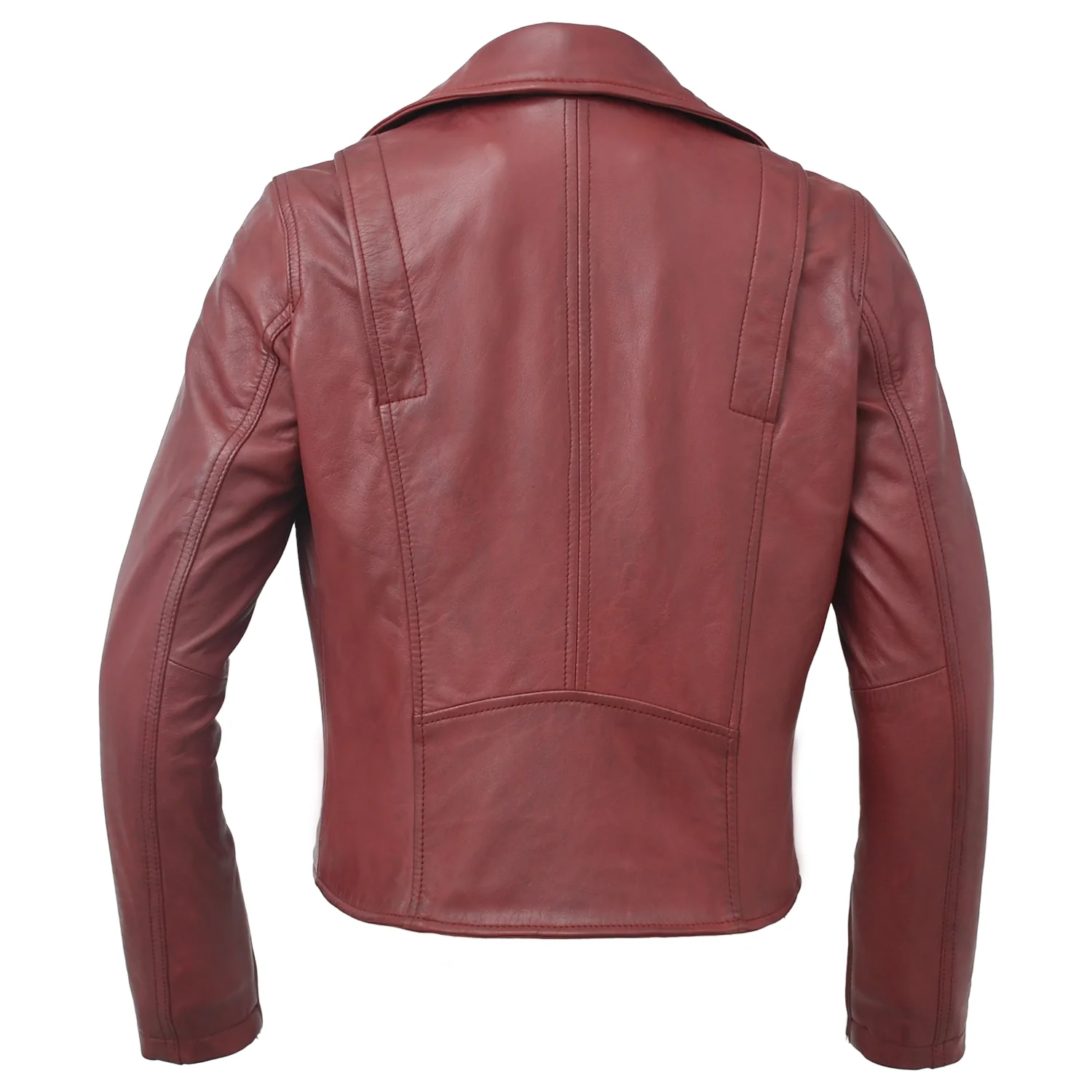 Lennox  Moto Style Leather Jacket - Image 17