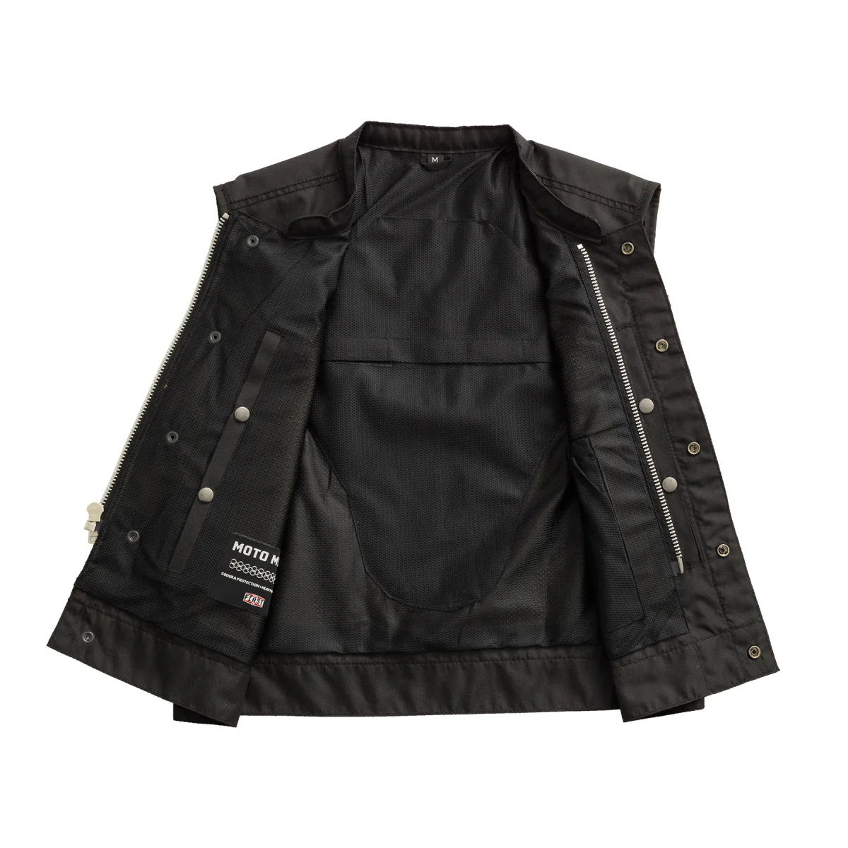 Lowrider Moto Mesh Men's Motorcycle Vest - Image 22