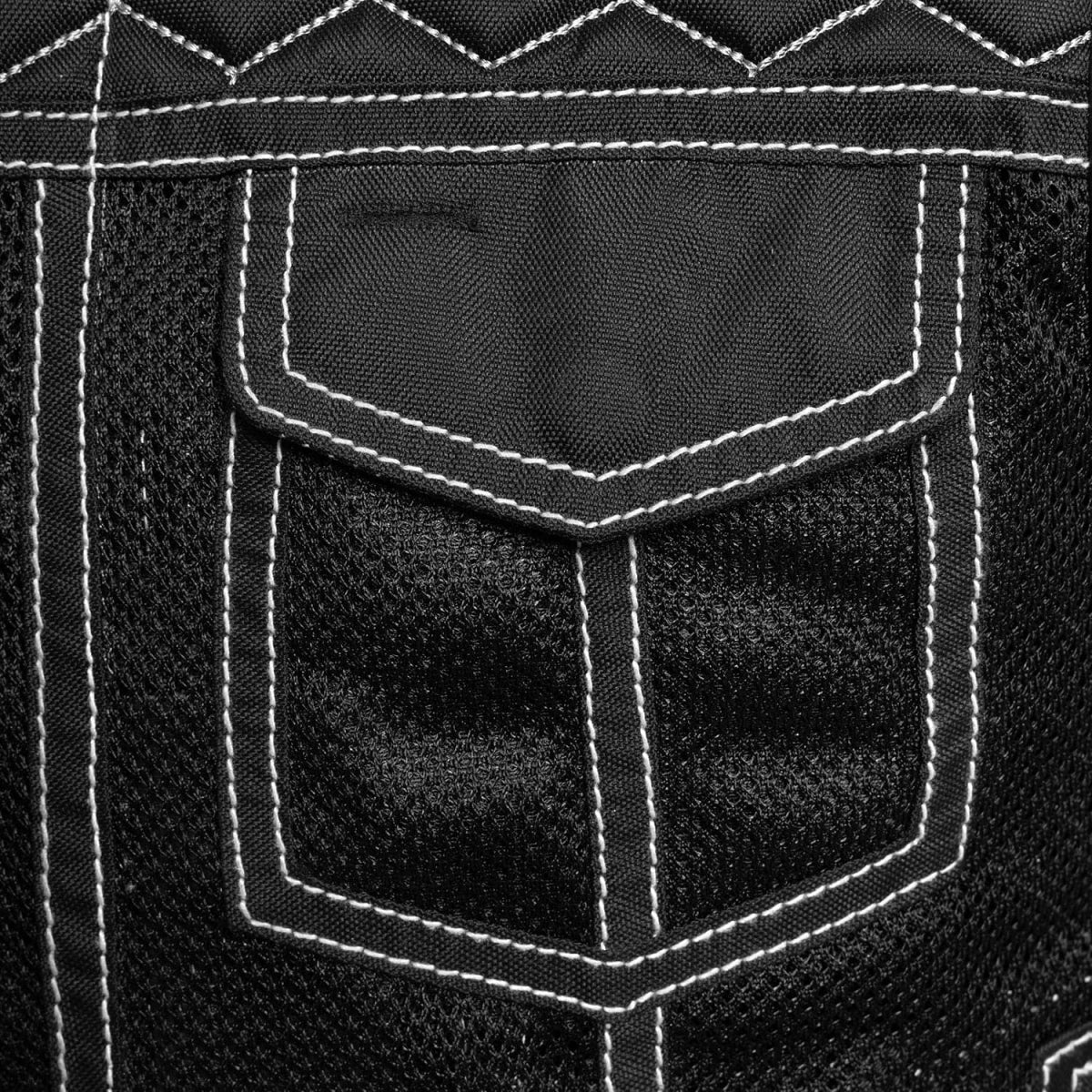 Lowside Hornet Moto Mesh Men's Club Style Vest - Image 4