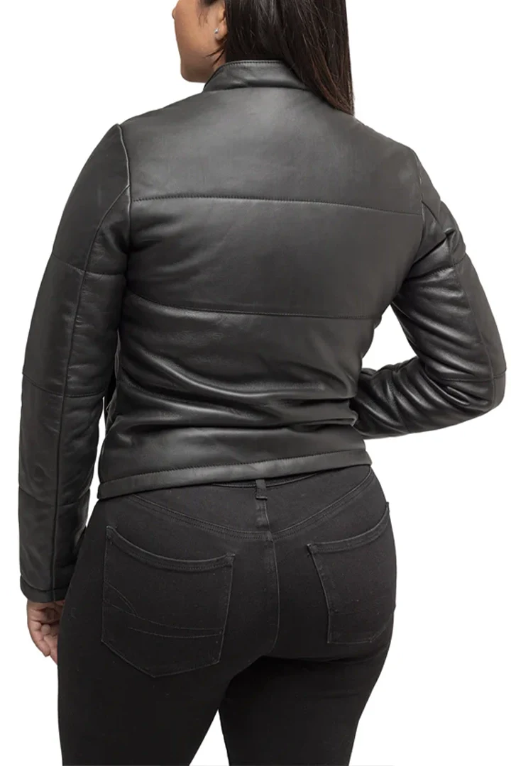 Melysa Leather Jacket - Image 7