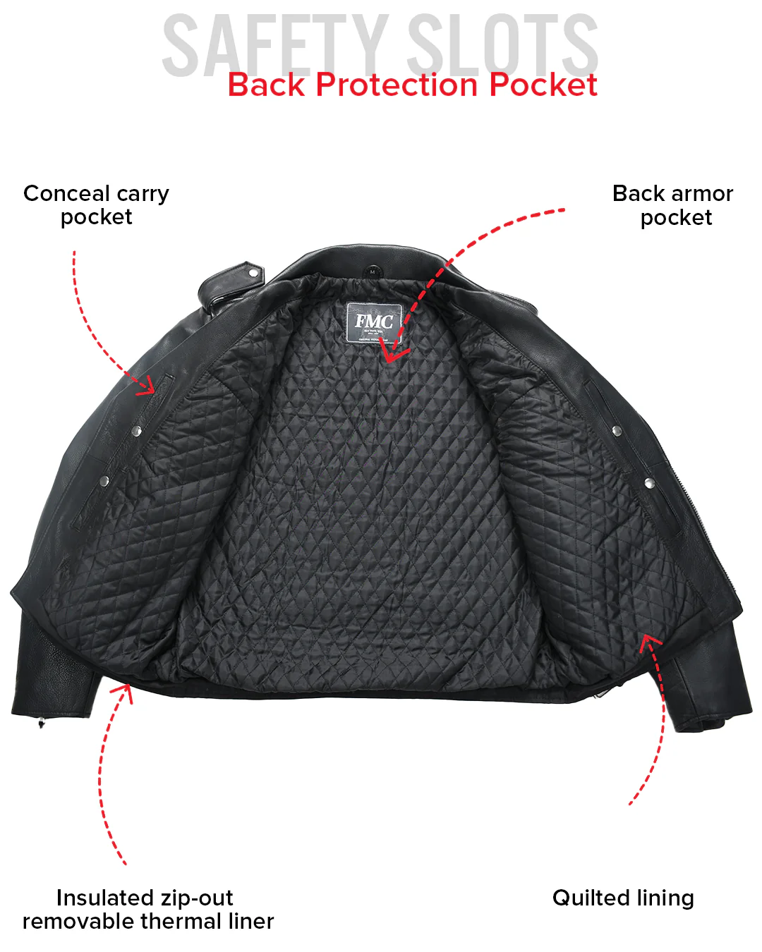 Superstar Men's Motorcycle Leather Jacket - Image 7