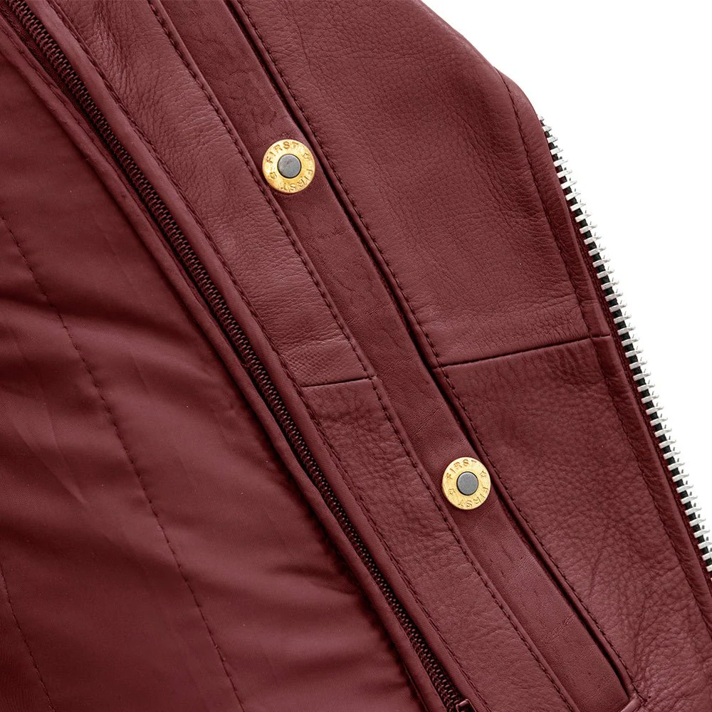 Popstar Women's Motorcycle Leather Jacket - Image 11