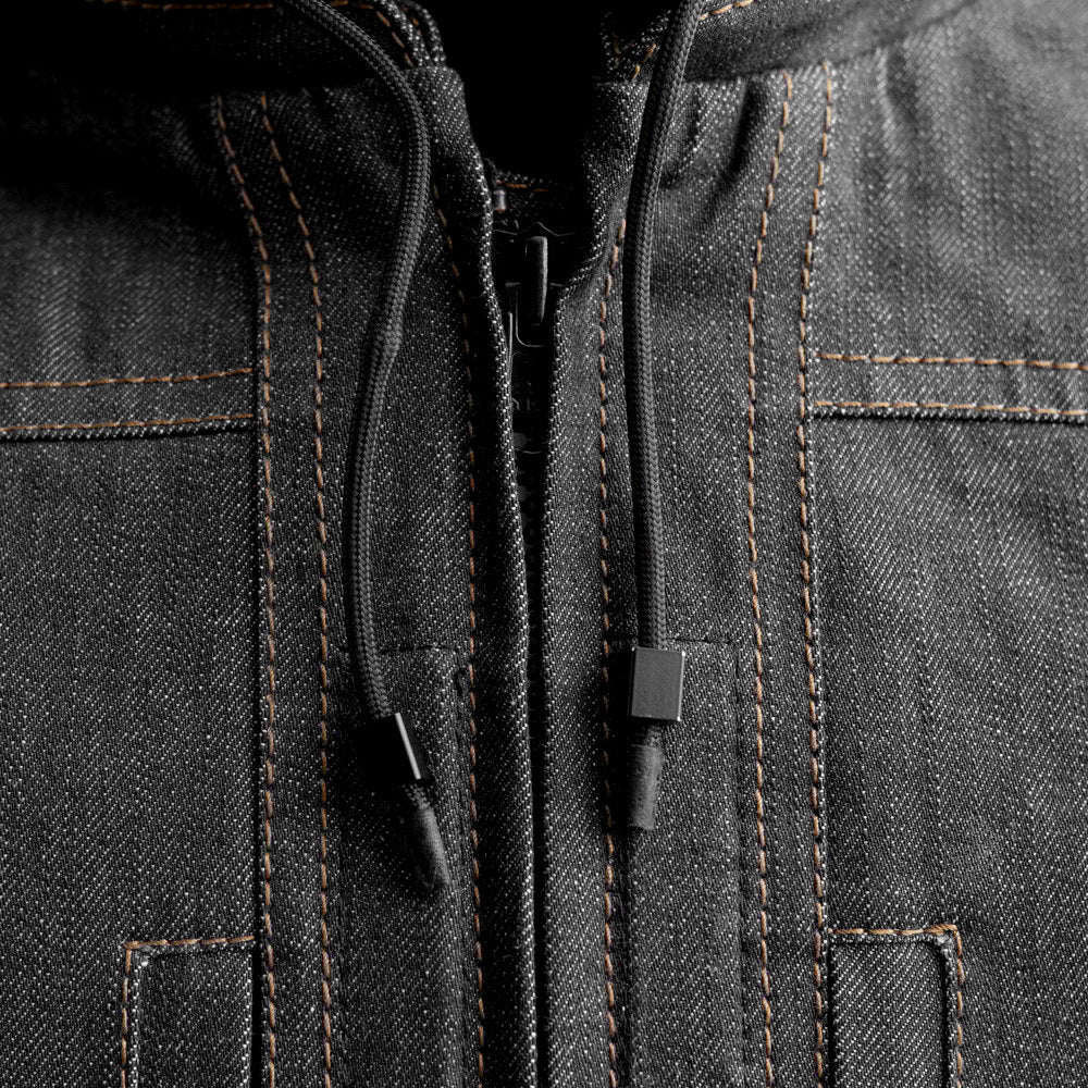 RYBAK Men's Denim Biker Club Jacket - Image 5