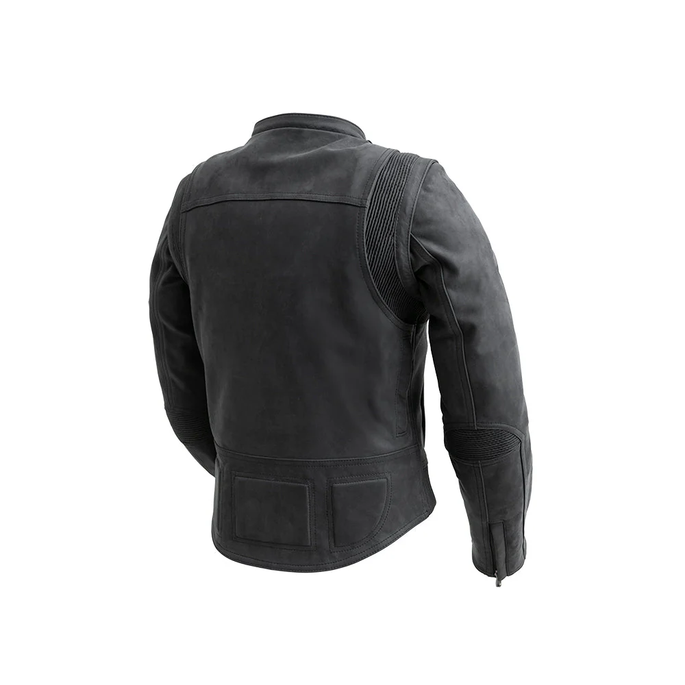 RYBAK Women's Leather Biker Club Jacket - Image 6