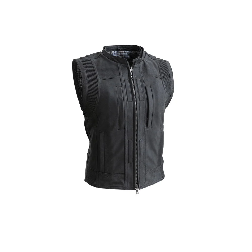 RYBAK Women's Leather Biker Club Jacket - Image 7