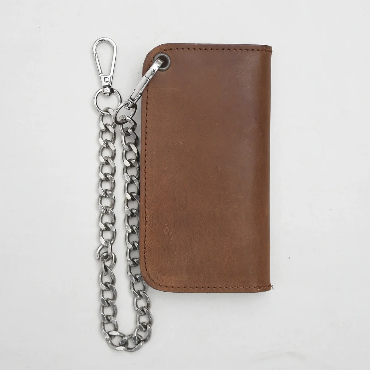 SMALL TRUCKER - Vegetable Tanned Leather Wallet - Image 21