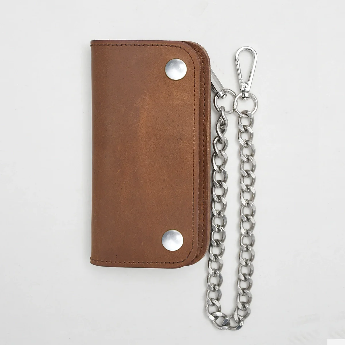 SMALL TRUCKER - Vegetable Tanned Leather Wallet - Image 22