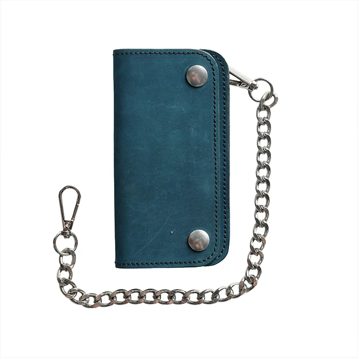 SMALL TRUCKER - Vegetable Tanned Leather Wallet - Image 27