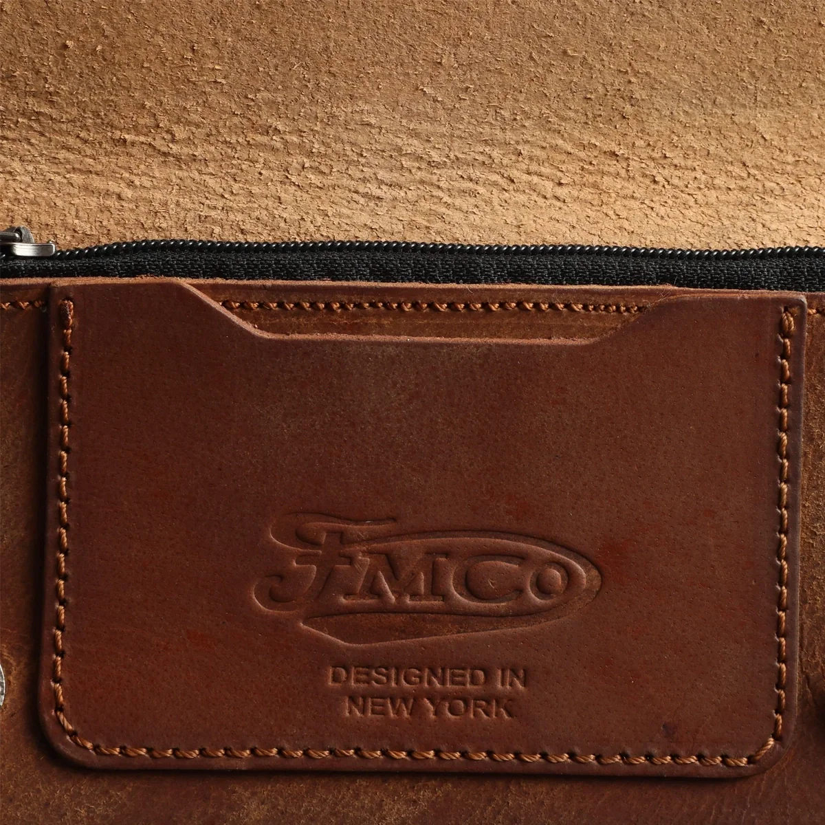 SMALL TRUCKER - Vegetable Tanned Leather Wallet - Image 31