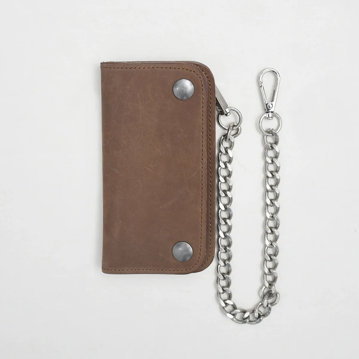 SMALL TRUCKER - Vegetable Tanned Leather Wallet - Image 44