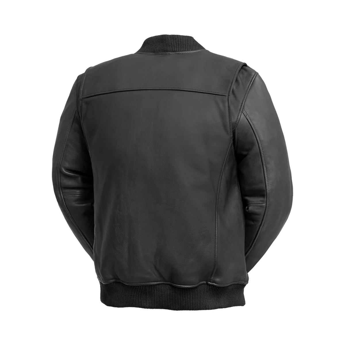Willie Men's Motorcycle Leather Jacket - Image 3