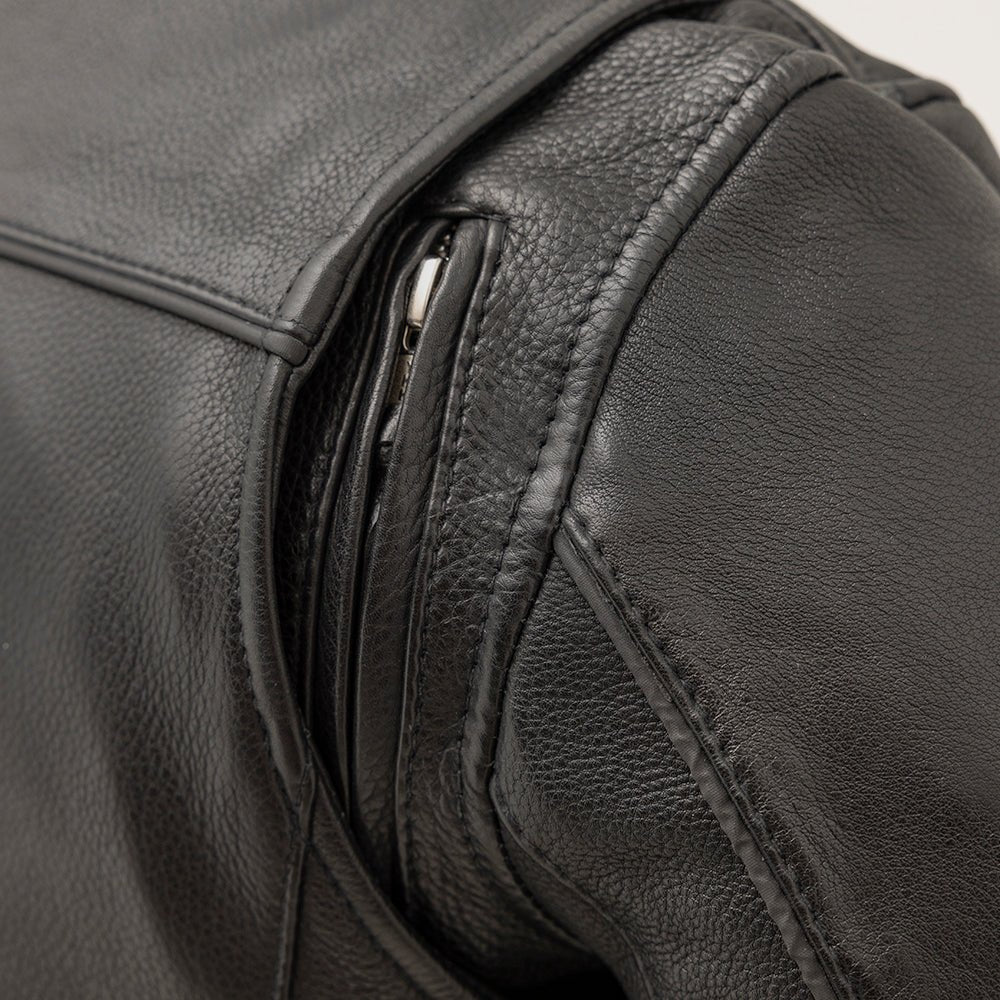 Cyclone - Women's Motorcycle Leather Jacket - Image 5